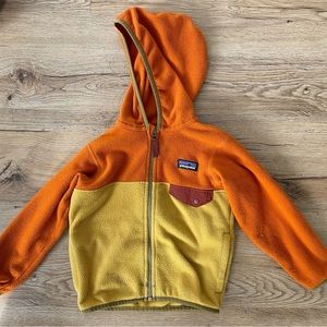 Patagonia toddler fleece jacket/hoodie, EUC! Sz 2T